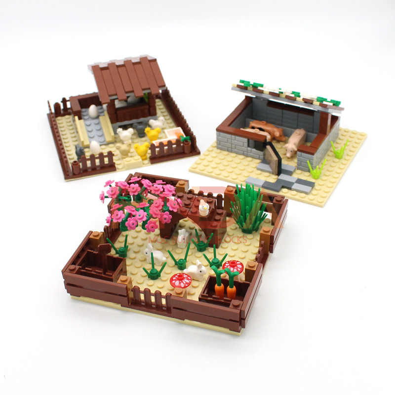 Urban Farming For Kids - Çocuklar için MOC Kentsel Çiftlik Yapı