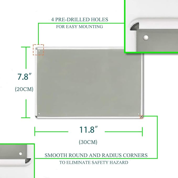 Süper Dayanıklı Metal Tabela V - Urban Farming Wall incelemesi ve fiyatı